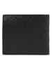Tommy Hilfiger Leren portemonnee zwart - (B)12 x (H)10 x (D)2,5 cm