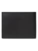 Tommy Hilfiger Skórzany portfel w kolorze czarnym - 11 x 8,5 x 1 cm