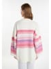 IZIA Pullover in Weiß/ Rosa