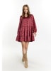 IZIA Kleid in Bordeaux