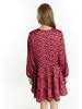 IZIA Kleid in Bordeaux