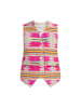 IZIA Weste in Pink/ Creme