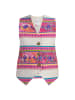 IZIA Weste in Pink/ Creme