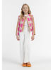 IZIA Übergangsjacke in Pink/ Creme