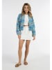 IZIA Blouson in Blau/ Bunt