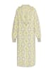 IZIA Longcardigan in Grau/ Gelb