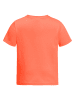 Jack Wolfskin Koszulka funkcyjna "Smiley World" w kolorze pomarańczowym