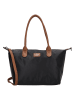 Charm Shopper "Buckingham" zwart - (B)42 x (H)25 x (D)15 cm