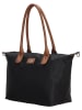 Charm Shopper bag "Buckingham" w kolorze czarnym - 42 x 25 x 15 cm