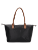 Charm Shopper bag "Buckingham" w kolorze czarnym - 42 x 25 x 15 cm