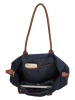Charm Shopper "Buckingham" in Dunkelblau - (B)51 x (H)33 x (T)14 cm