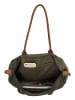 Charm Shopper "Buckingham" in Khaki - (B)51 x (H)33 x (T)14 cm