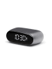 Lexon Wecker "Minut" in Grau - (B)6,5 x (H)2,5 x (T)4,5 cm