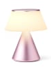 Lexon Lampa stołowa LED "Luma M" w kolorze jasnoróżowym - wys. 10,8 x Ø 9,3 cm