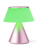 Lexon Ledtafellamp "Luma M" lichtroze - (H)10,8 x Ø 9,3 cm
