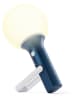 Lexon Ledtafellamp "Bolla +" donkerblauw - (H)24 x Ø 11,5 cm