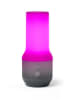 Lexon Lampa stołowa LED 3w1 "TERRACE+" w kolorze szarym - wys. 22,6 x Ø 10 cm