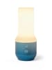 Lexon Lampa stołowa LED 3w1 "TERRACE+" w kolorze granatowym - wys. 22,6 x Ø 10 cm