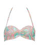 Venice Bikini-Oberteil in Mint/ Pink