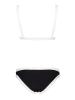 Venice Beach Bikini in Schwarz/ Weiß