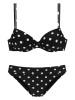 LASCANA Bikini in Schwarz
