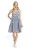 Vera Mont Kleid in Dunkelblau/ Weiß
