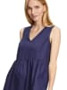Vera Mont Leinen-Kleid in Dunkelblau