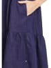 Vera Mont Leinen-Kleid in Dunkelblau