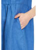 Vera Mont Linnen jurk blauw