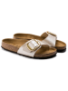 Birkenstock Pantoletten "Madrid" in Creme