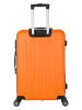 Le Temps des Cerises Hardcase-Trolley "Java" in Orange - (B)33 x (H)50 x (T)21 cm