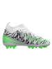 Jako Natur- und Kunstrasen-Fußballschuhe "Take Sock" in Weiß