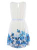 G.O.L.® FINEST COLLECTION Kleid in Weiß/ Blau