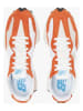 New Balance Skórzane sneakersy "327" w kolorze biało-pomarańczowym