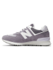 New Balance Leder-Sneakers "U574" in Grau