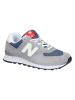 New Balance Leder-Sneakers "574" in Grau