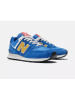 New Balance Leder-Sneakers in Blau