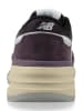 New Balance Skórzane sneakersy "U997" w kolorze fioletowym