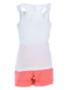 Disney Frozen 2-delige outfit "Frozen" wit/koraalrood