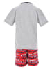 Disney Mickey Mouse Pyjama "Mickey" grijs/rood
