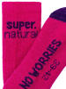 super.natural Skarpety (2 pary) "Cosy Socks'" w kolorze różowym