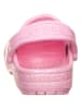 Crocs Chodaki "Classic Glitter" w kolorze jasnoróżowym