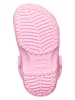 Crocs Chodaki "Classic Glitter" w kolorze jasnoróżowym