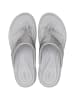Crocs Teenslippers "Boca Sequin Wedge" grijs