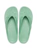 Crocs Japonki "Classic Platform" w kolorze zielonym