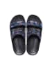 Crocs Pantoletten "Classic" in Schwarz/ Bunt