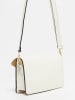 Christian Laurier Leder-Umhängetasche "Roxane" in Creme - (B)20 x (H)12 x (T)5,5 cm
