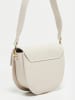 Christian Laurier Leder-Schultertasche "Lexa" in Creme - (B)22 x (H)18 x (T)8 cm