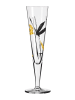 RITZENHOFF Champagneglas "Gold night" goudkleurig/zwart - 205 ml