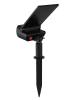 Globo lighting LED-Solarleuchte in Schwarz - (B)9,5 x (H)28,5 cm